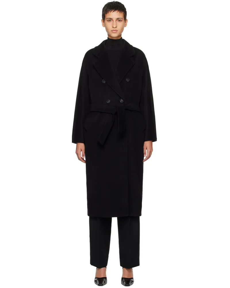 Max Mara Black Madame Coat 003