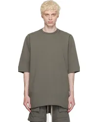 DRKSHDW by Rick Owens Gray Jumbo T-Shirt Hustler