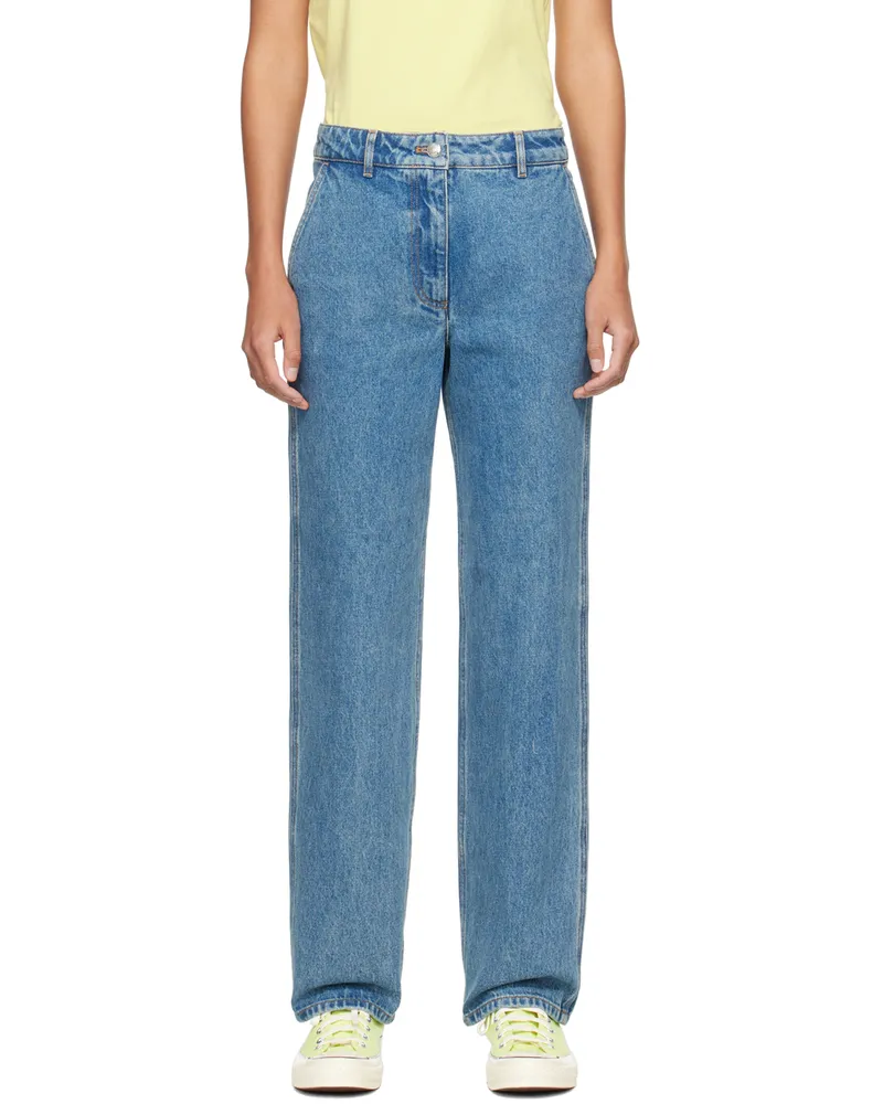 Kitsuné Indigo Straight Jeans P413