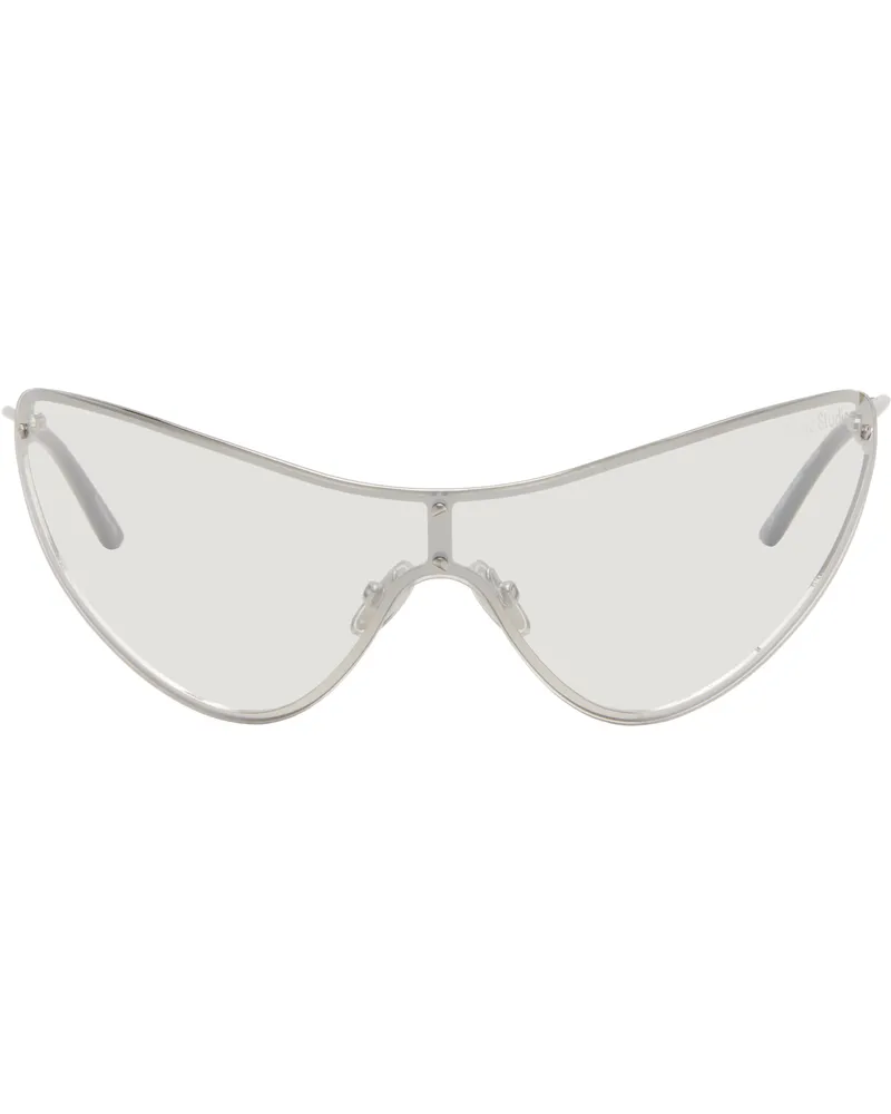 Acne Studios Silver Metal Frame Sunglasses Cah
