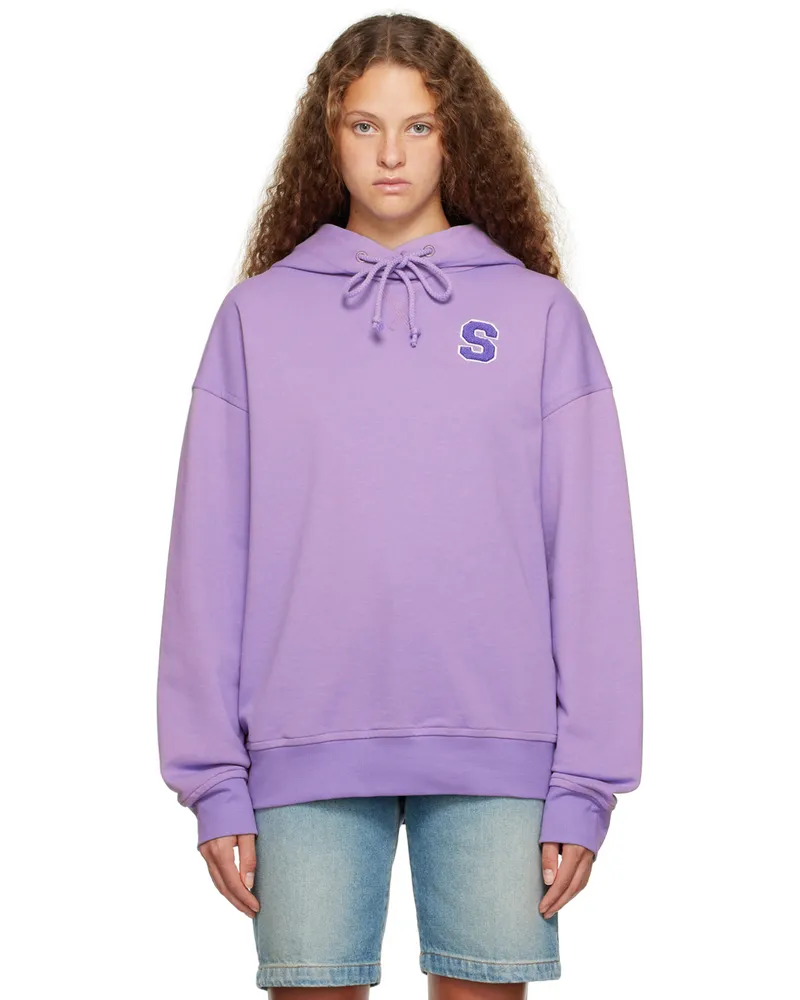 SPORTMAX Purple Globo Hoodie 002