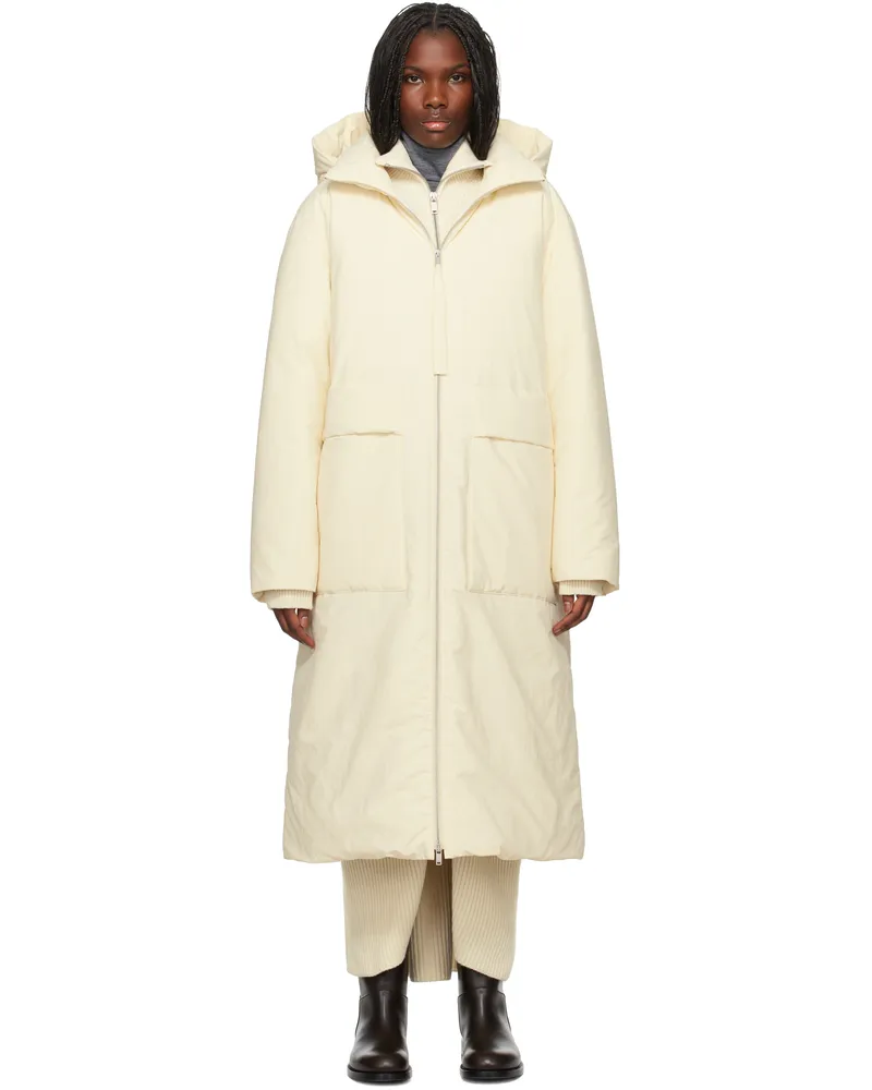 Jil Sander Off-White 156 Down Coat 279