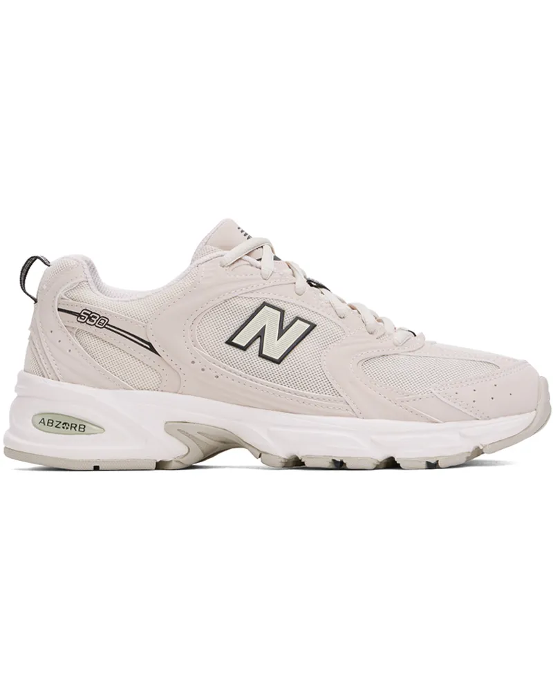New Balance Beige 530 Sneakers Mushroom