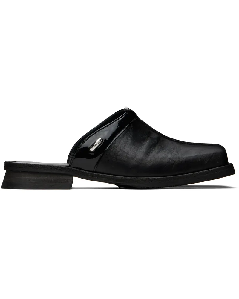 Our Legacy Black Blunt Mules Top