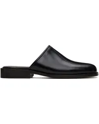 Christophe Lemaire Black Square Mules Bkblack