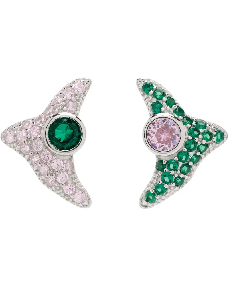 Collina Strada Trigon Stud Earrings Light