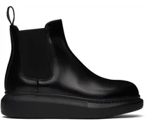 Black Hybrid Chelsea Boots