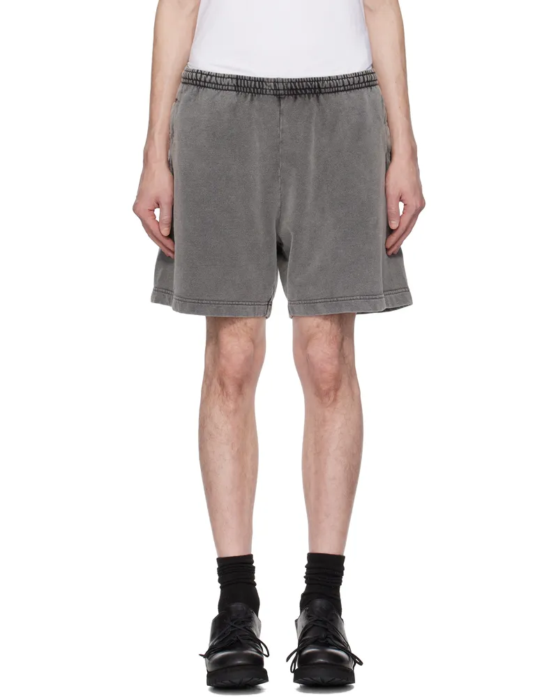 Acne Studios Gray Cotton Shorts Bm0
