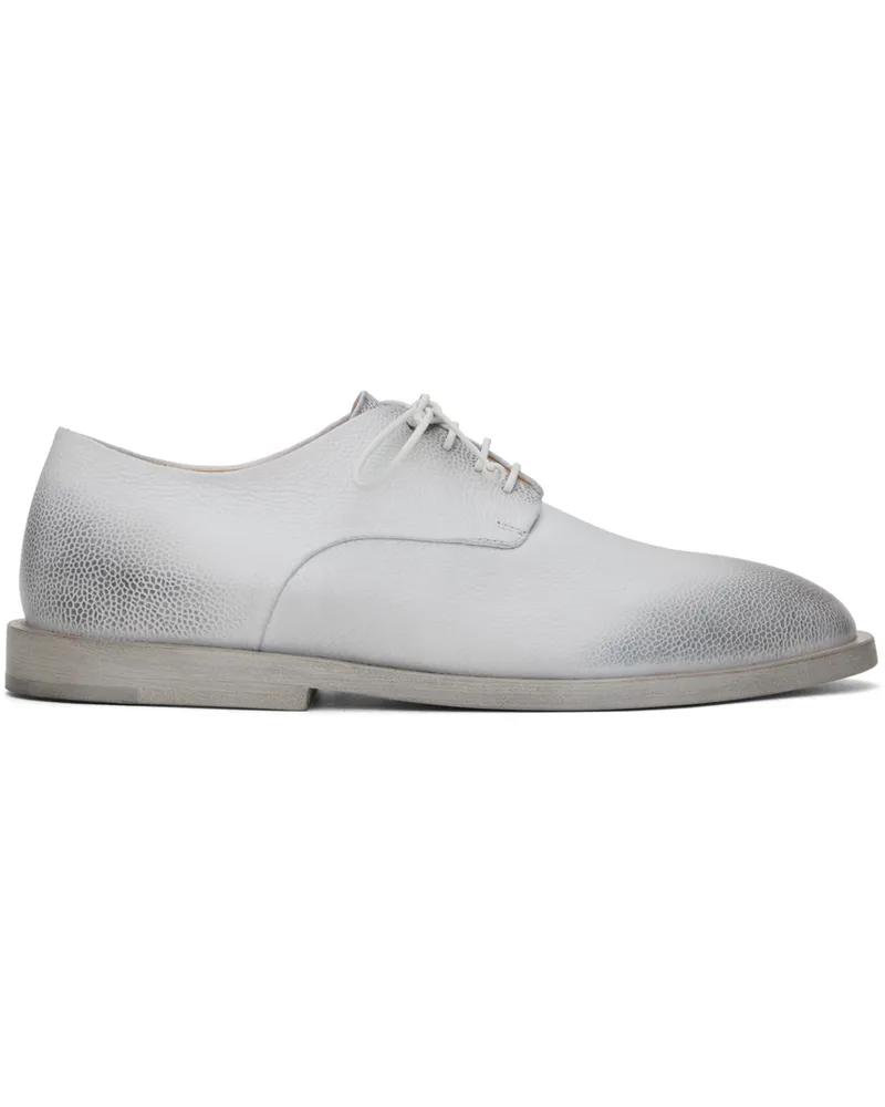 Marsèll White Mando Derbys Stampata