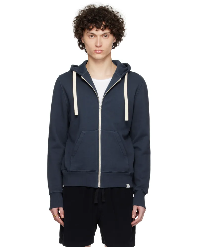 Merz b. Schwanen Navy HDJKT02 Zip Hoodie 65