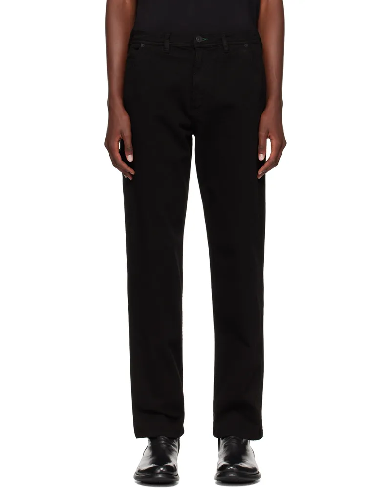 Paul Smith Black Five-Pocket Trousers 79