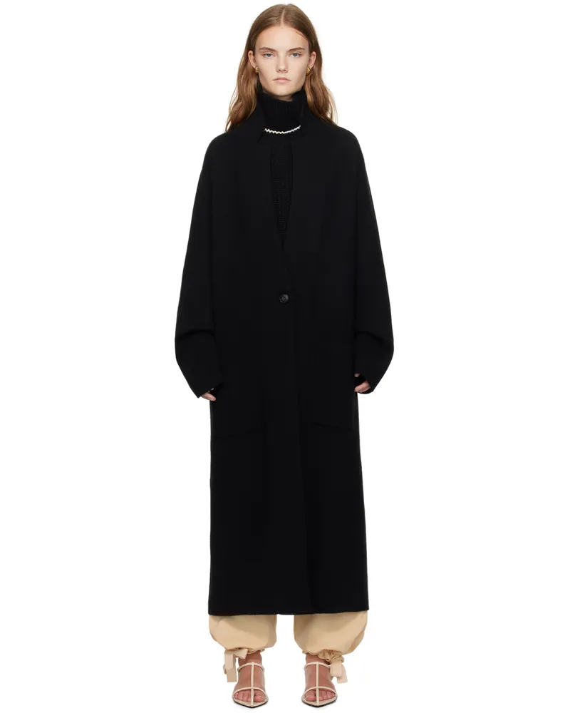 Lisa Yang Black Amie Coat Bl
