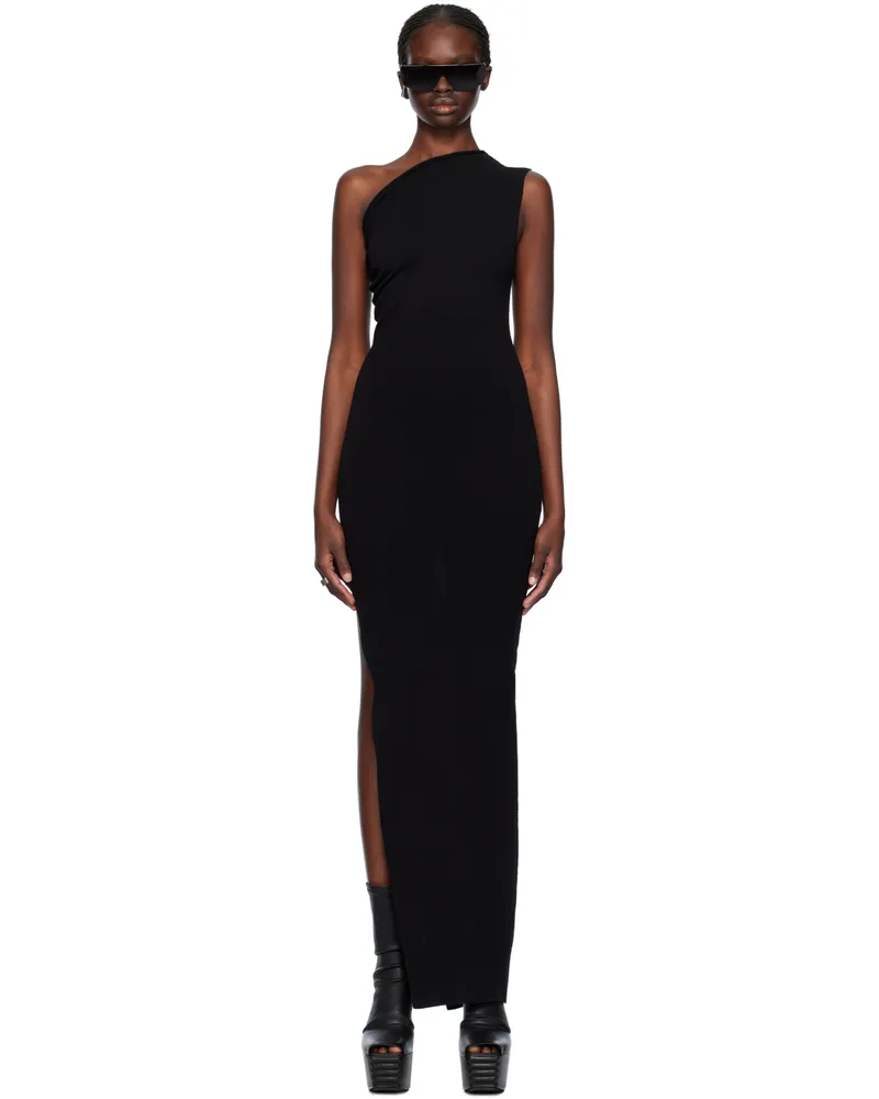 Rick Owens Black Athena Maxi Dress 09