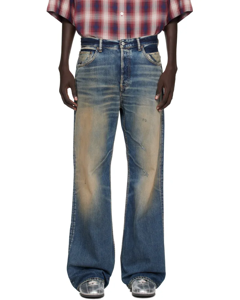 Acne Studios Blue Regular Fit 2021M Jeans 838