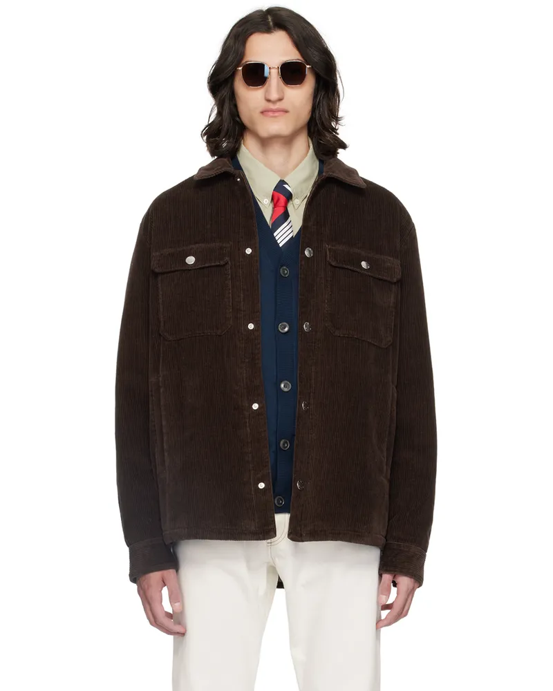 A.P.C. Brown Alex Jacket Cae