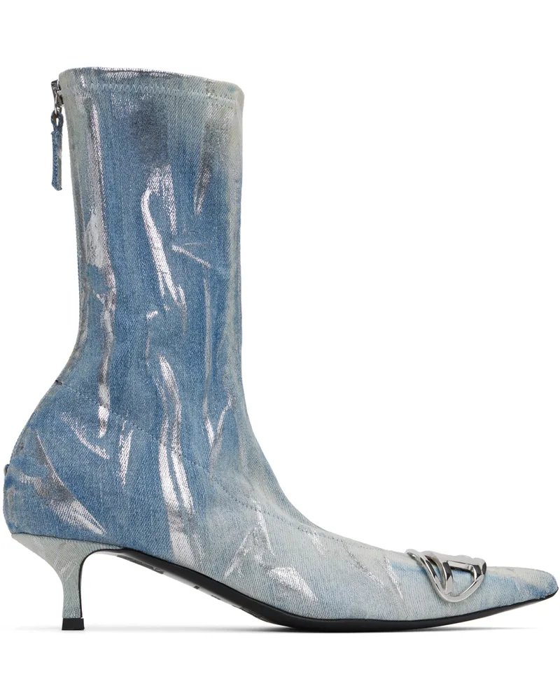 Diesel Blue D-Venus Kittie Bt Boots H9502