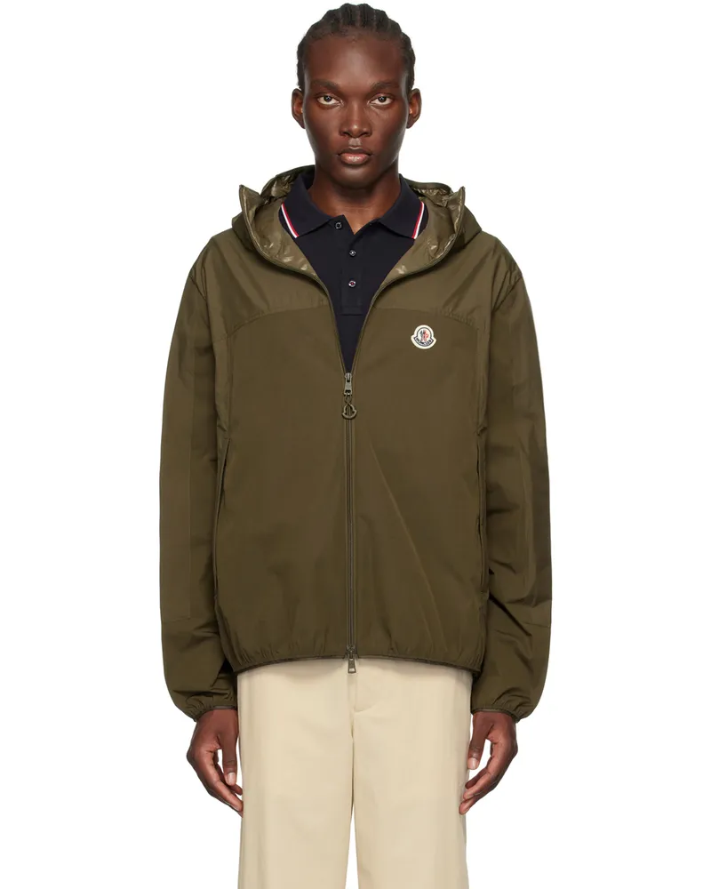 Moncler Khaki Kona Jacket 893-dark