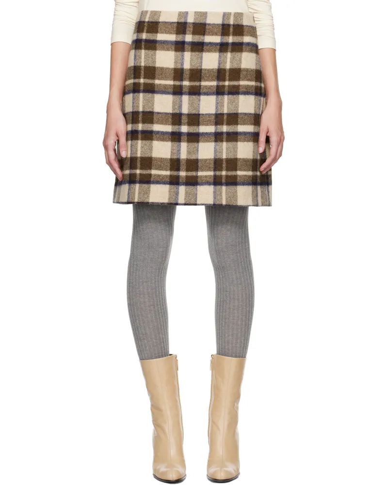 Max Mara Brown Epoca Midi Skirt 002