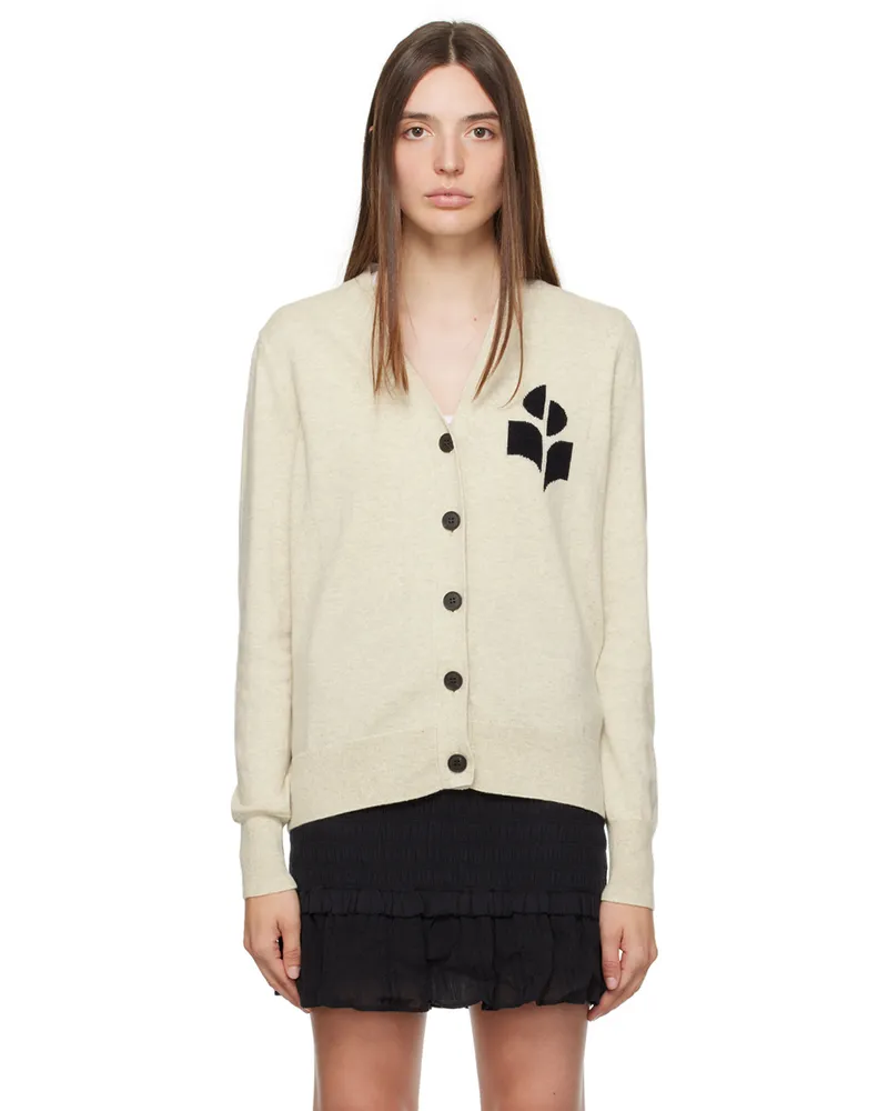 Étoile Isabel Marant Gray Karin Cardigan 02ly