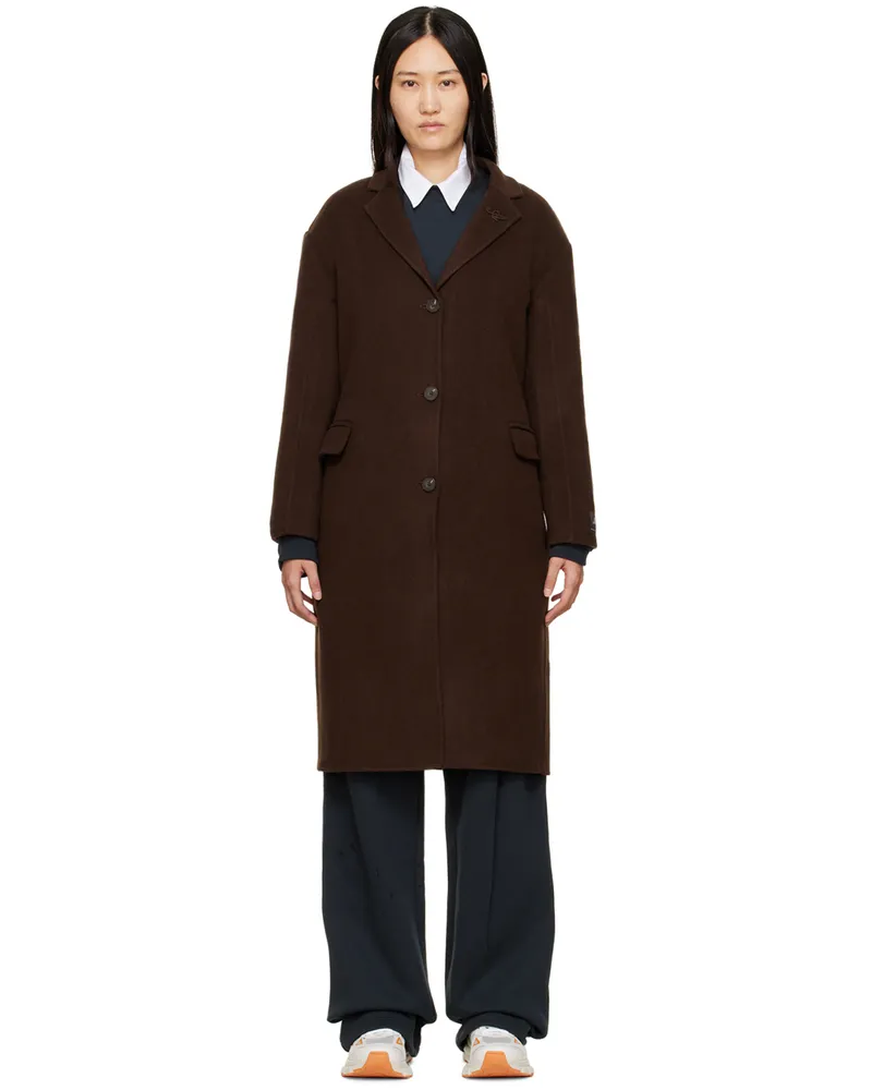 Axel Arigato Brown Dawn Coat Dark