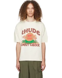 RHUDE Off-White 'Saint-Croix' T-Shirt Vtg