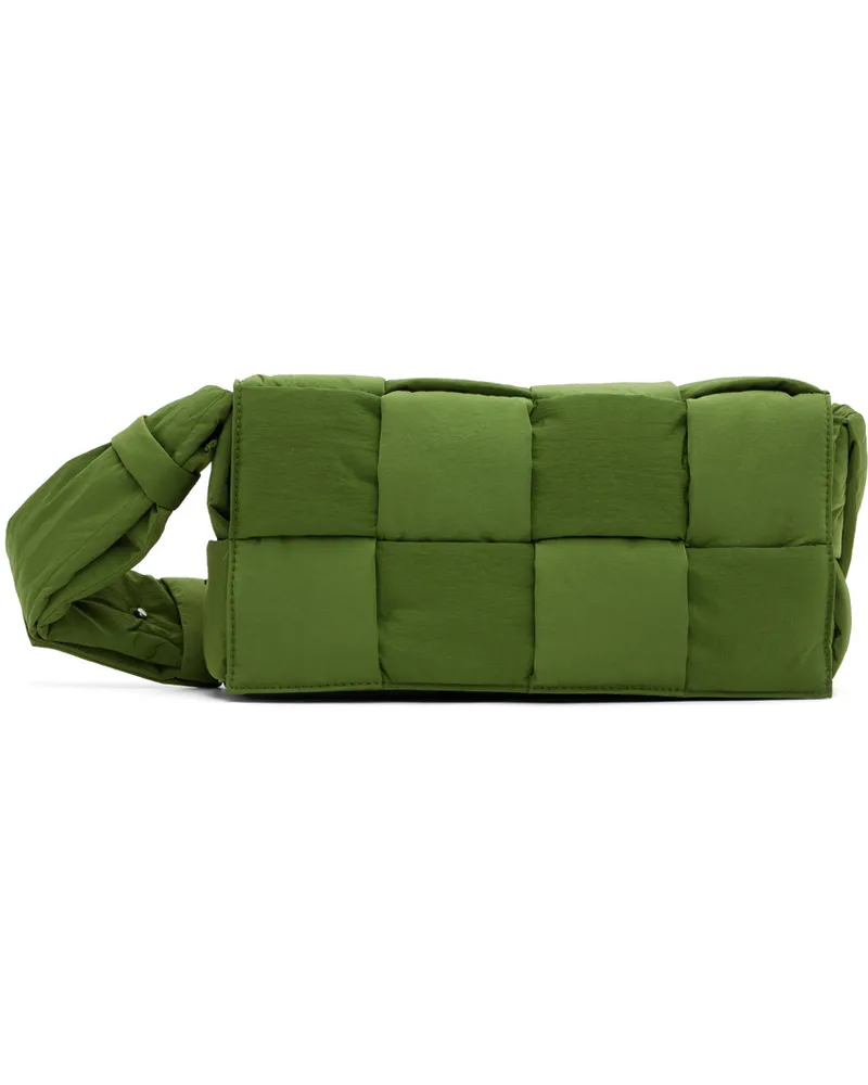 Bottega Veneta Khaki Padded Tech Cassette Bag 3139