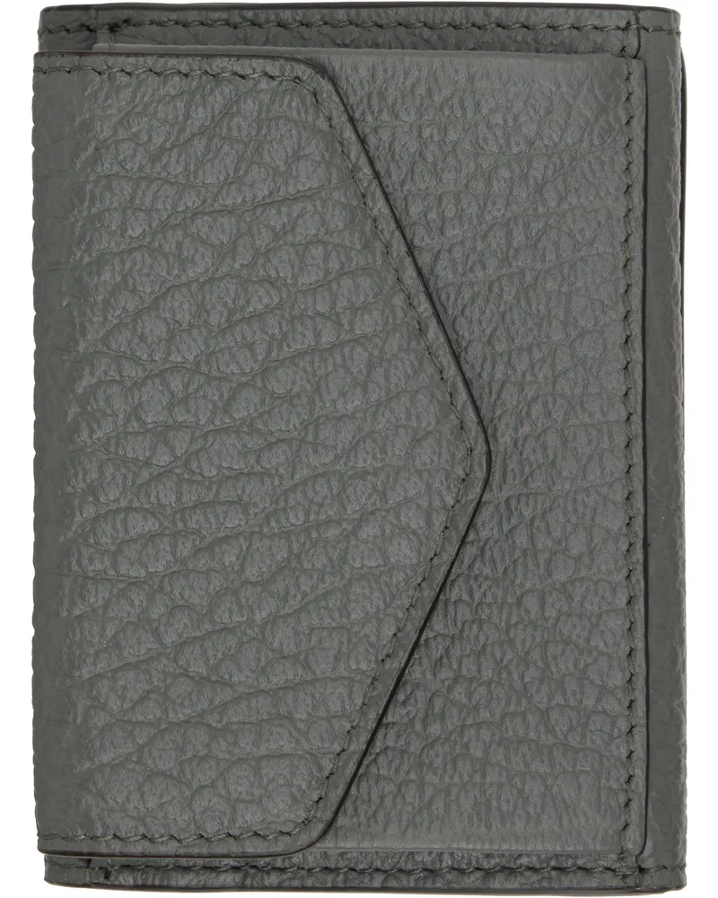 Maison Margiela Gray Clip 3 Wallet T8127