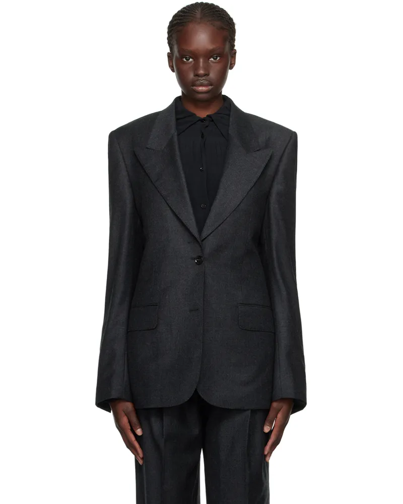 BITE Studios Gray Ecole Blazer Anthracite