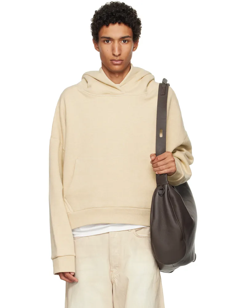 Entire Studios Beige Heavy Hoodie Taupe