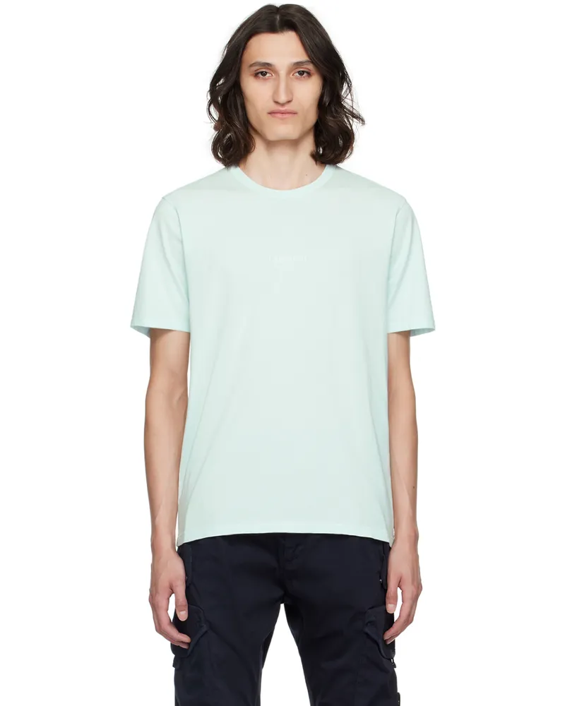 C.P. Company Blue Printed T-Shirt Starlight