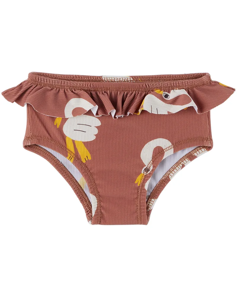 BOBO CHOSES Baby Brown Pelican Swim Briefs 220