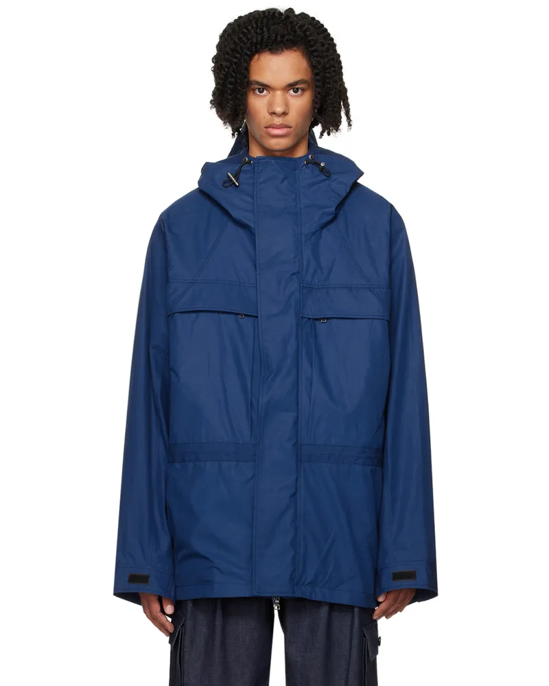 ABAGA VELLI Blue Hoodski Jacket Blue