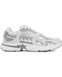 BAPE White & Gray Sports Runner M2 Sneakers White