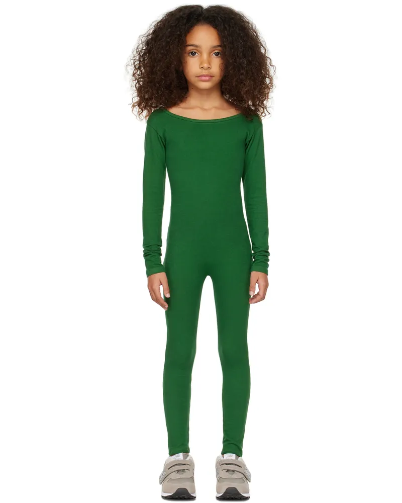 Gil Rodriguez SSENSE Exclusive Kids Green Via Olympia Jumpsuit Emerald