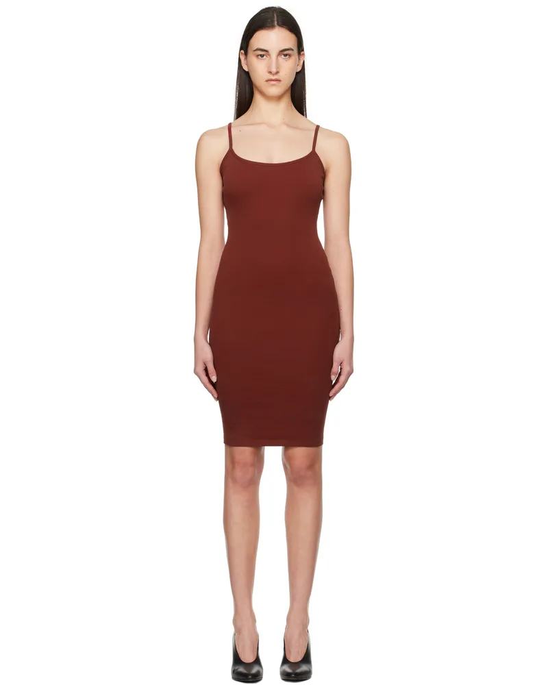 Flore Flore Burgundy Bibi Minidress Syrah