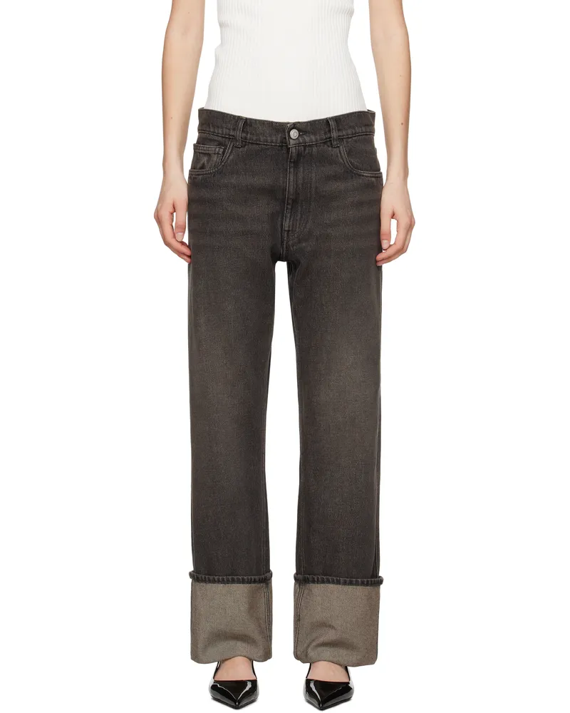 COPERNI Black Denim Boyfriend Jeans Black