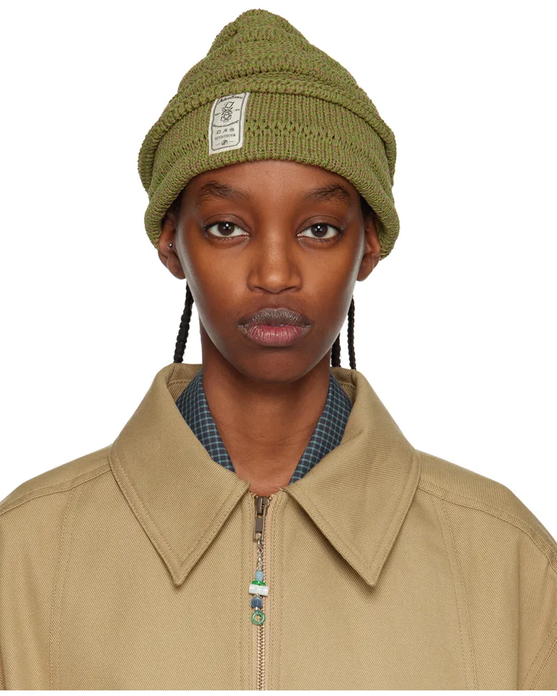 Adererror Khaki Montblanc Beanie Khaki