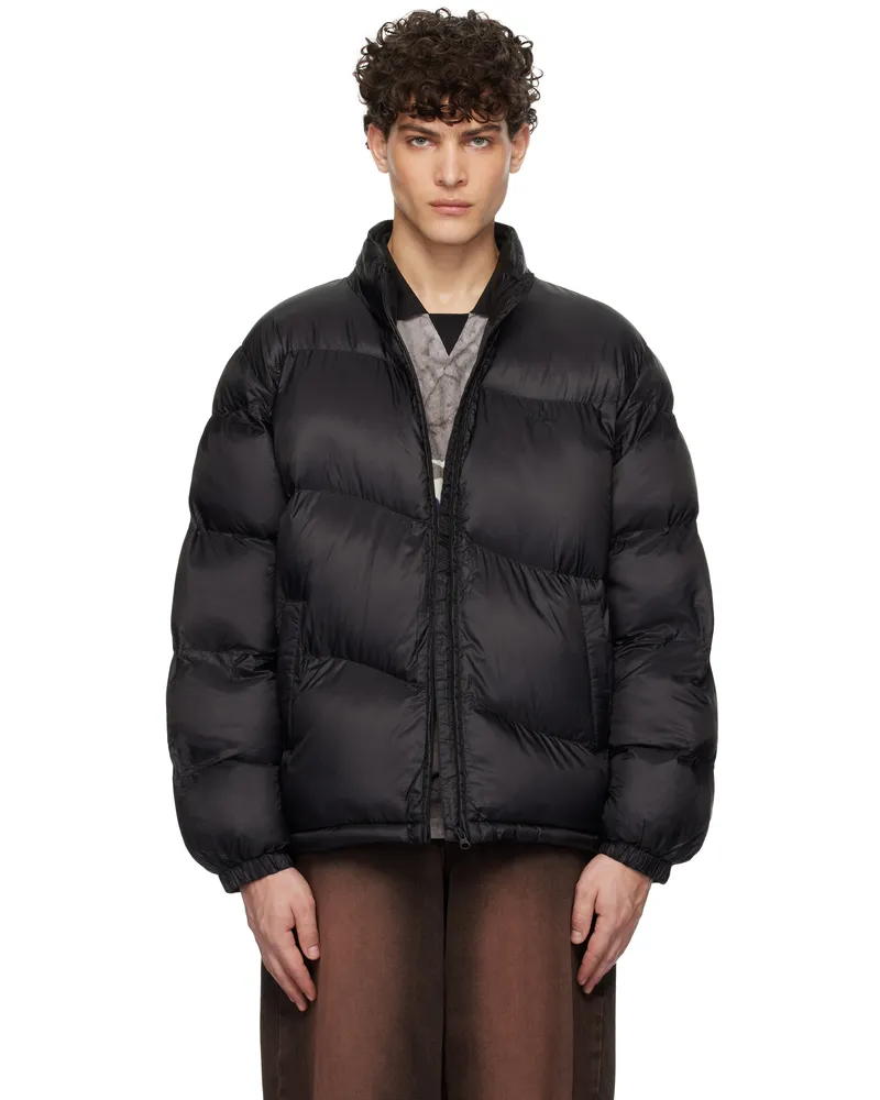 Dime Black Classic Ripstop Puffer Jacket Black
