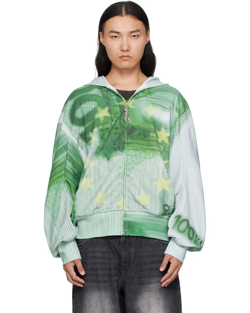 Gerrit Jacob Green Oversized Hoodie Mint