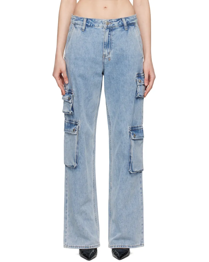 ksubi Blue Low Rider Jeans Denim