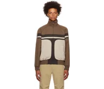 Brown Intellectual Track Jacket