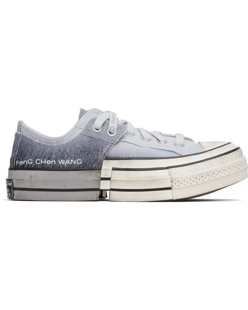 Feng Chen Wang Blue Converse Edition 2-in-1 Chuck 70 Sneakers Grey