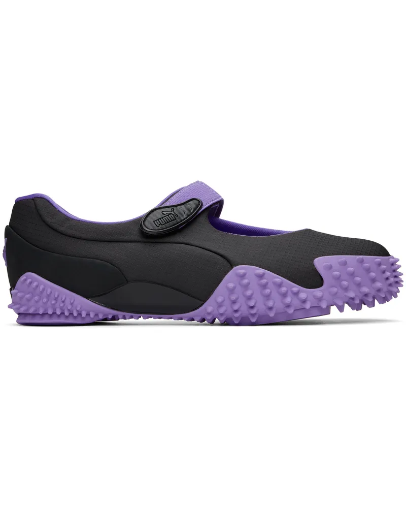 Puma Black & Purple Mostro Fey Launch Sneakers Dark