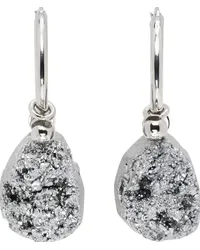 COPERNI Silver Meteorite Earrings Silver