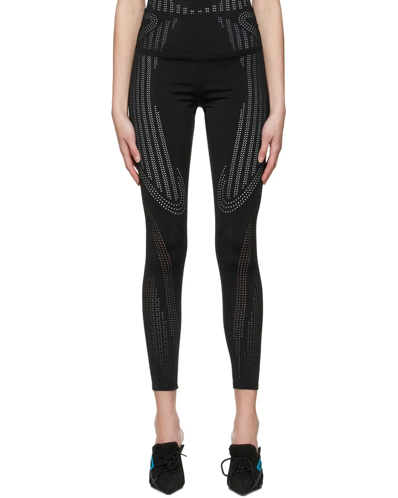 FAL-ASH SSENSE Exclusive Black Polyester Leggings Black