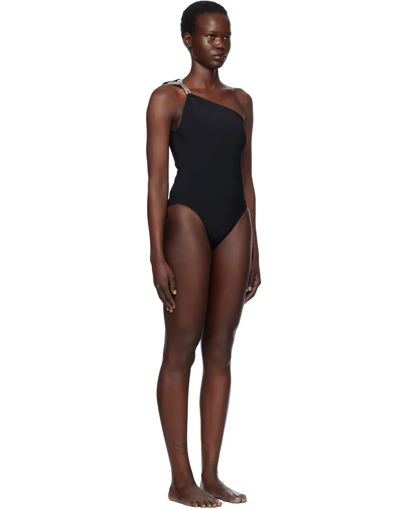 Rick Owens Gray Hollywood Prong Bather Swimsuit - bei
