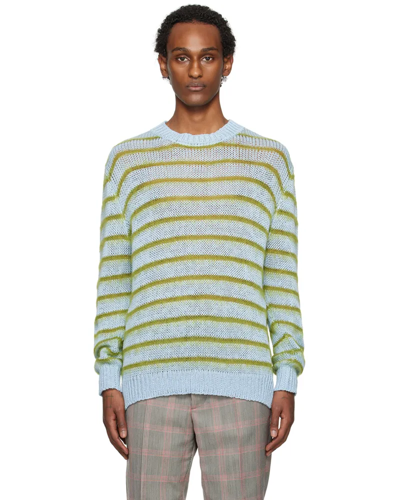 Marni Blue Stripe Sweater Rgb50