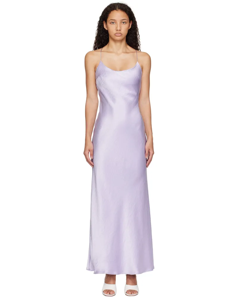 bec & bridge Purple Allegra Tie Maxi Dress Lilac