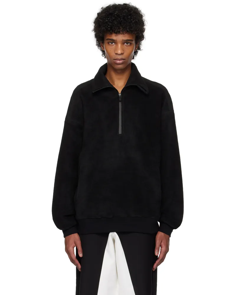 Fax Copy Express Black Fleece Sweatshirt Black