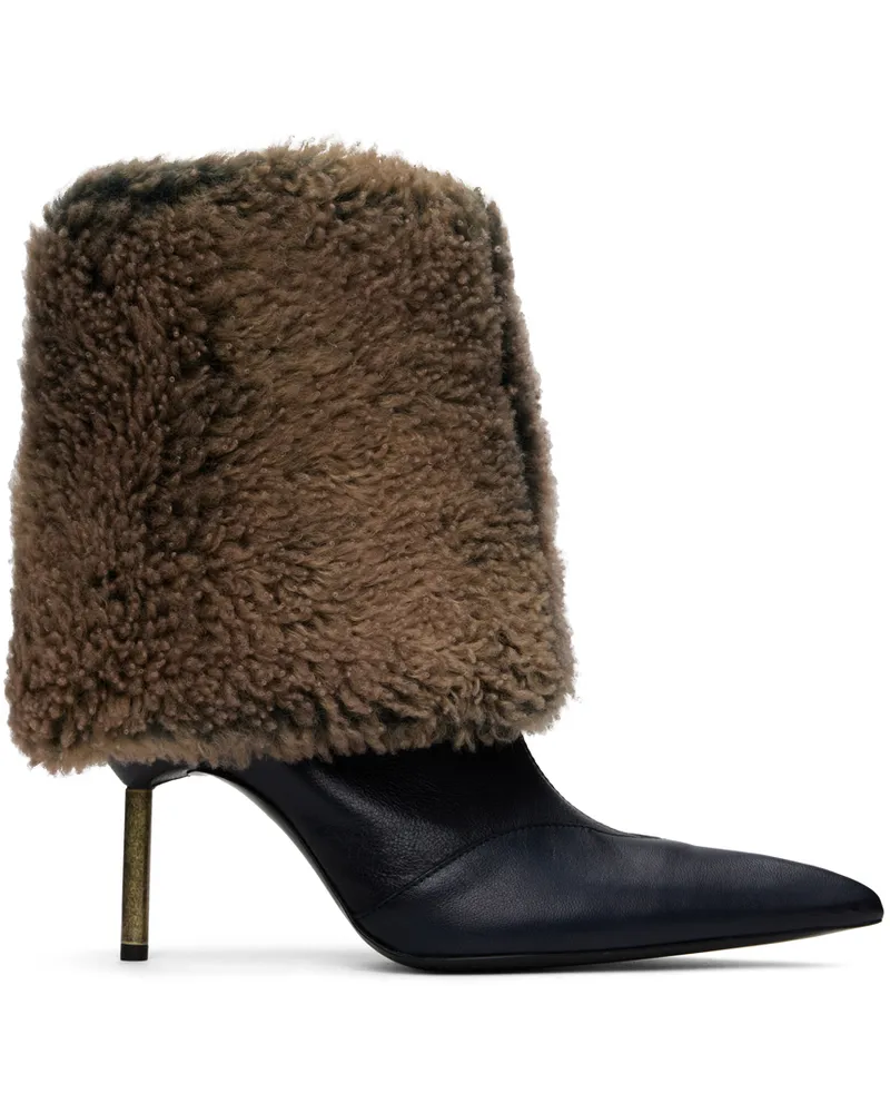 Charlotte Knowles Black Carmine Boots Midnight